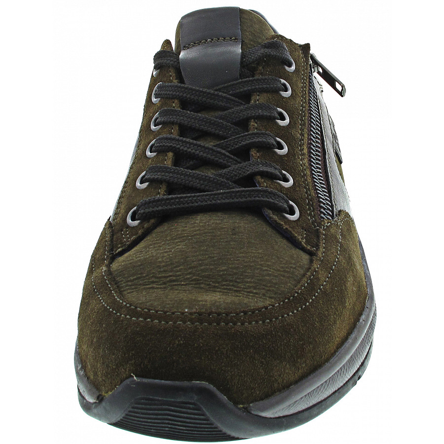 Sioux Herren Turibio-J Sportlicher Schnürer In Military 2X/Schwarz