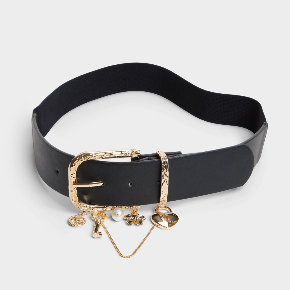 New Arrivals Aldo Charmedbelt - Black/gold multi