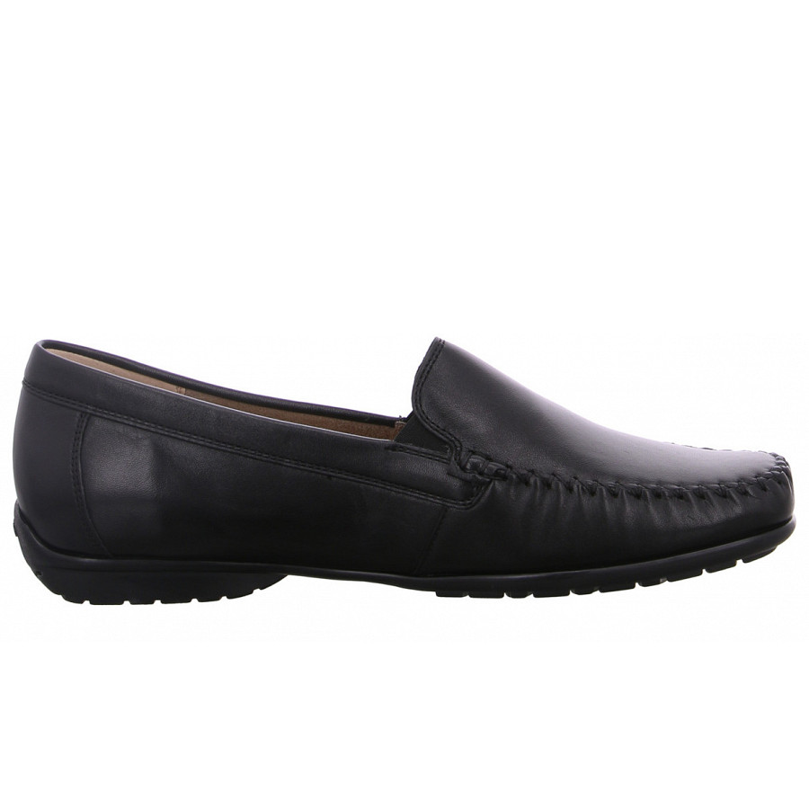 Sioux Damen Cortizia Mokassin In Schwarz