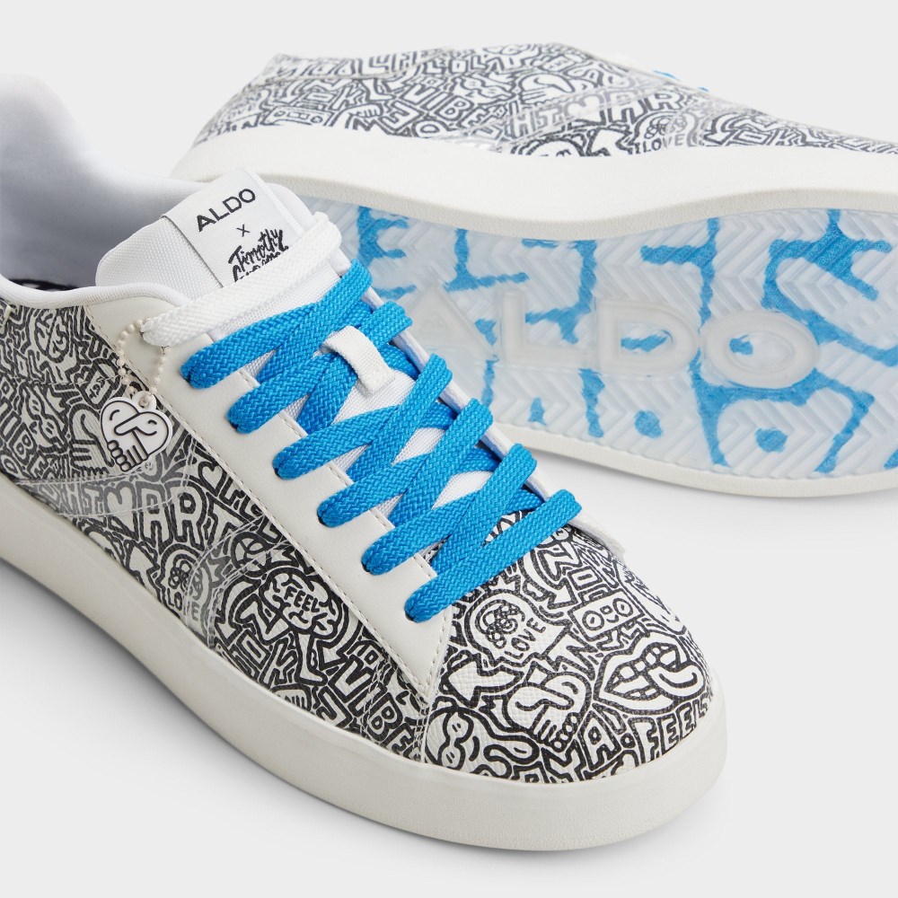 Aldo Men's Timothy Goodman - White/print