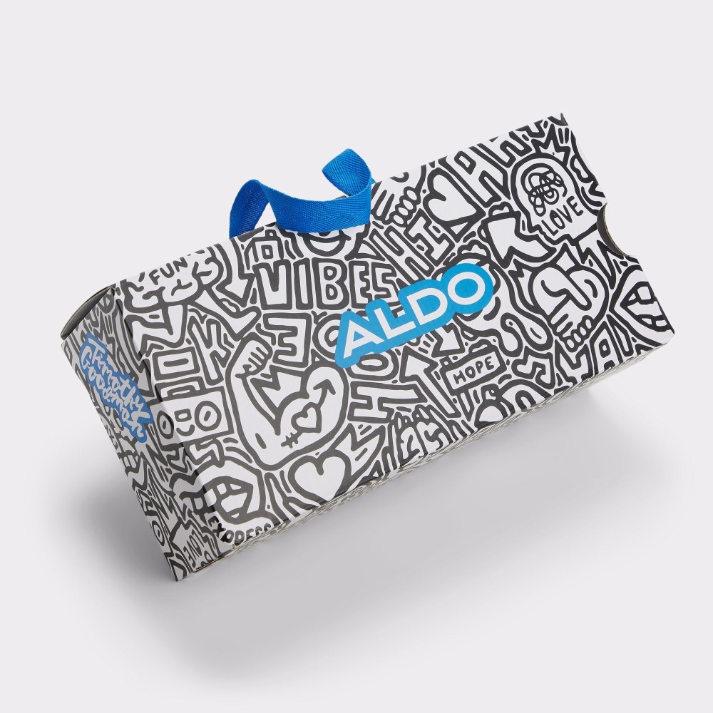 Aldo Men's Timothy Goodman - White/print