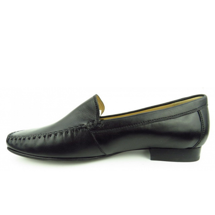 Sioux Damen Campina Schwarz Mokassin In Schwarz