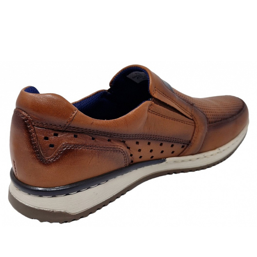 Sioux Herren Cayhall-700 Slipper In Cognac