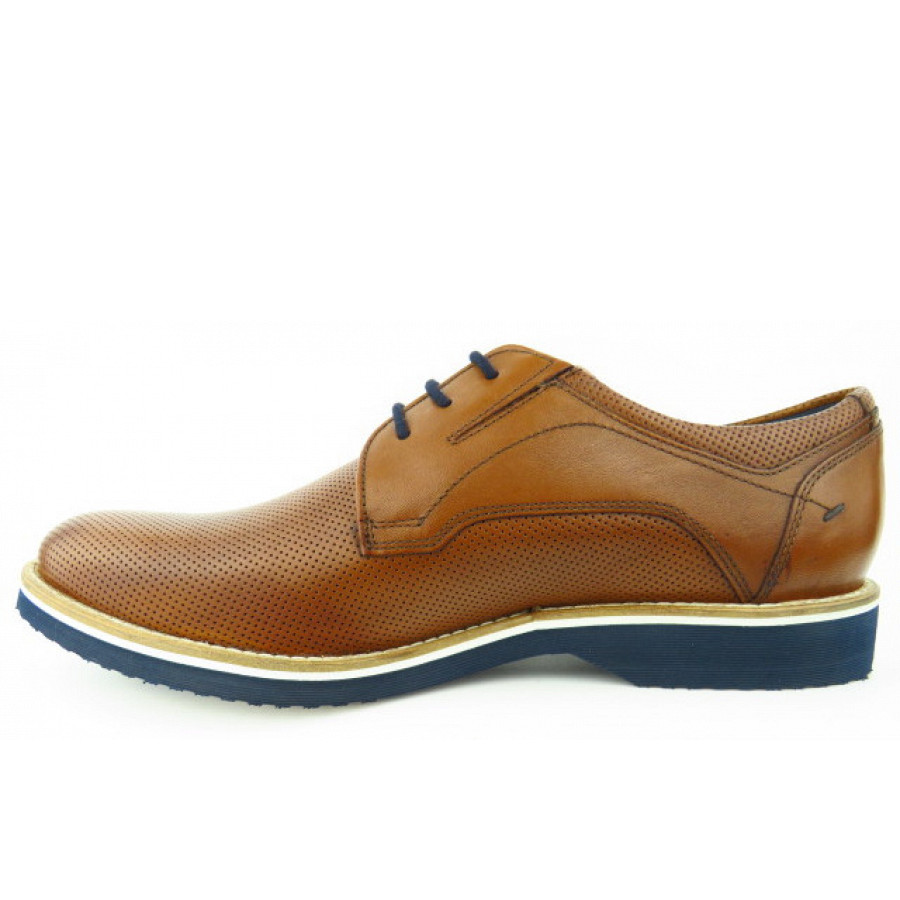 Sioux Herren Encanio-704 Cognac G Schnürer In Cognac