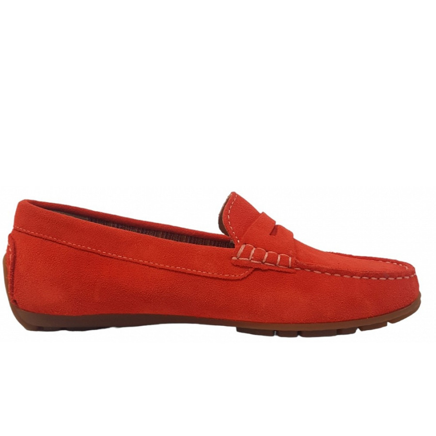 Sioux Damen Carmona Mokassin In Sangue (Rot)
