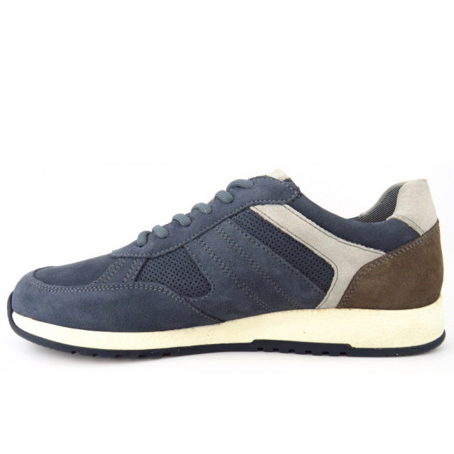 Sioux Herren Rojaro-709 Sneaker In Sky/Indaco/Bisonte