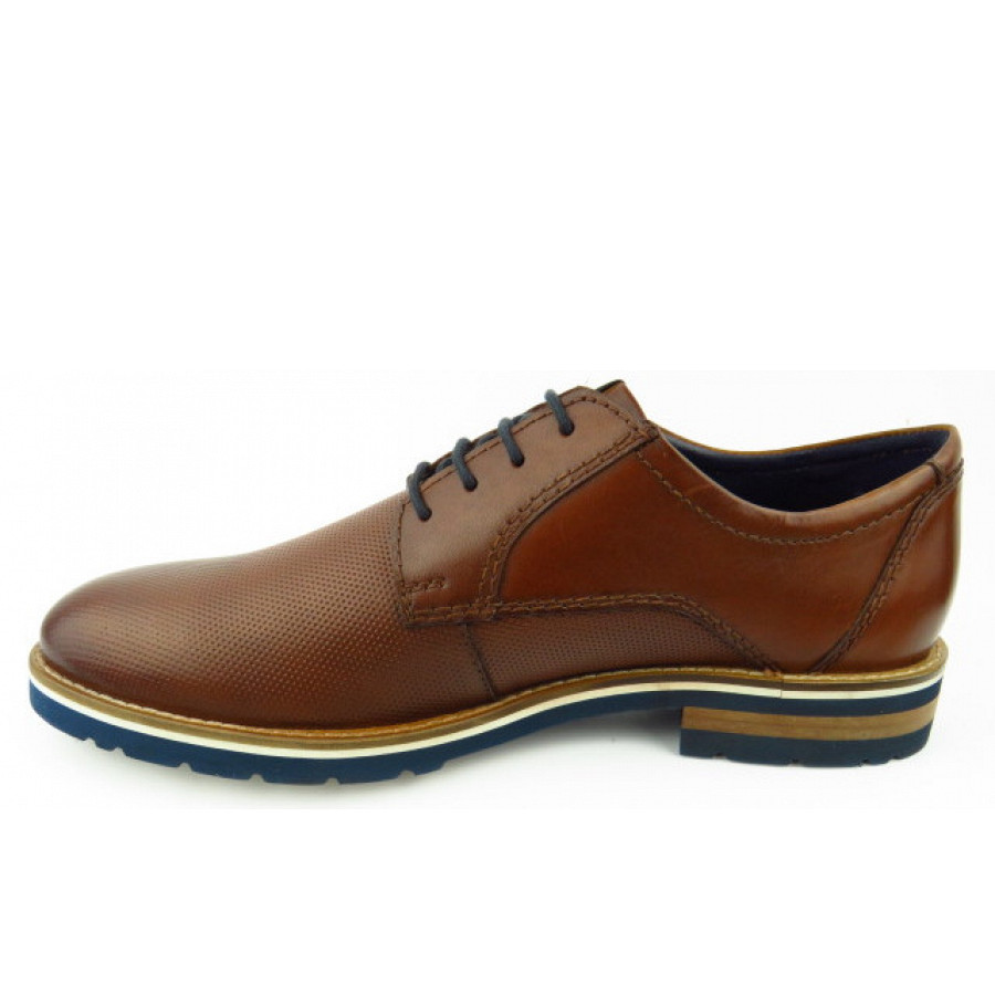 Sioux Herren Rostolo-704 Cognac Elegante Schnürer In Cognac